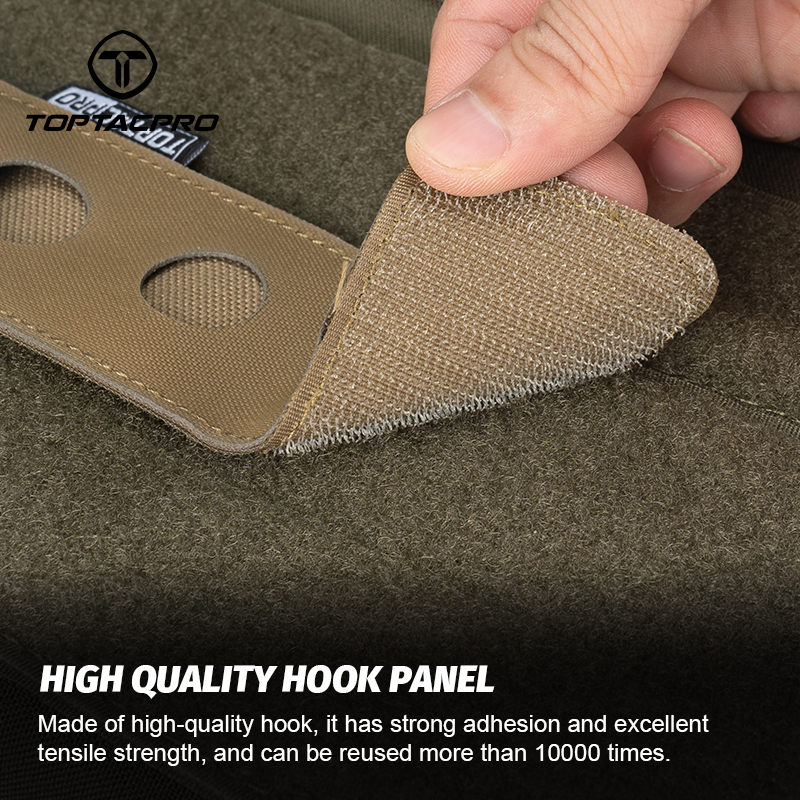 TOPTACPRO Tactical Glow Sticks Pouch Hook & Loop Light Sticks Bag 8523