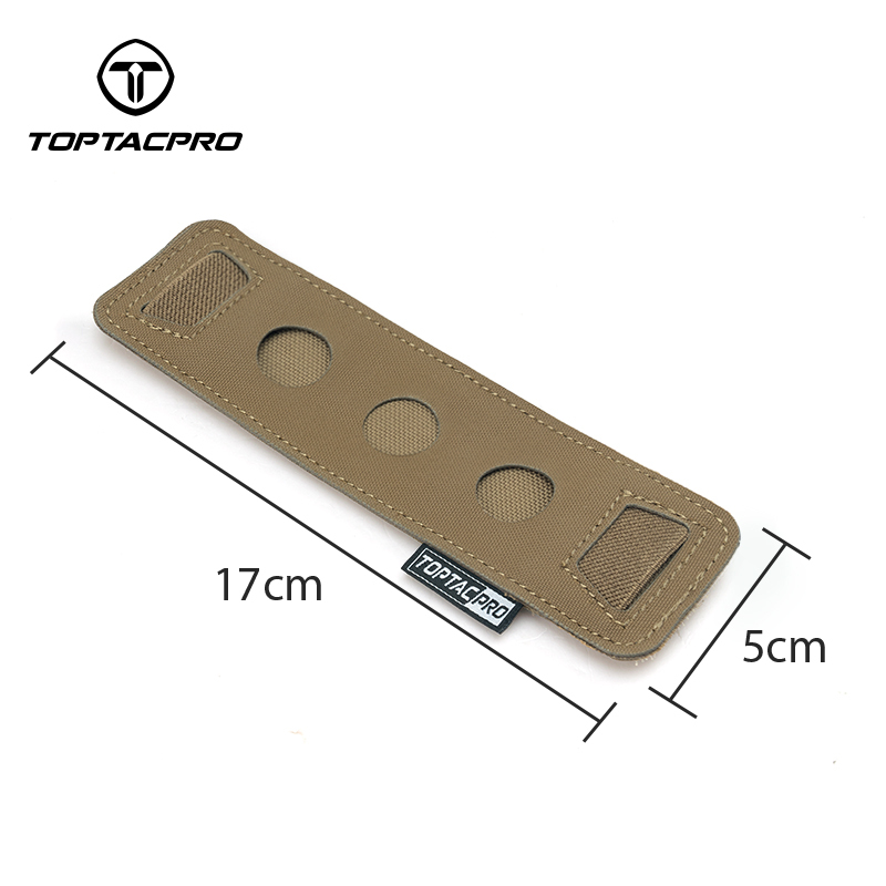 TOPTACPRO Tactical Glow Sticks Pouch Hook & Loop Light Sticks Bag 8523