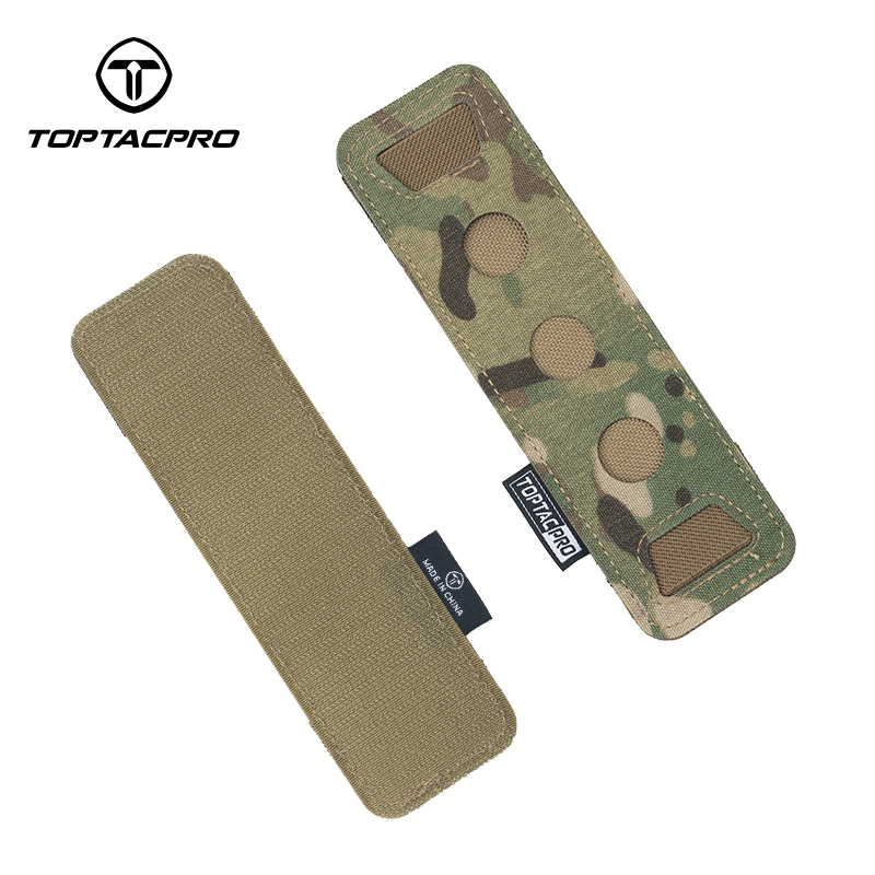 TOPTACPRO Tactical Glow Sticks Pouch Hook & Loop Light Sticks Bag 8523
