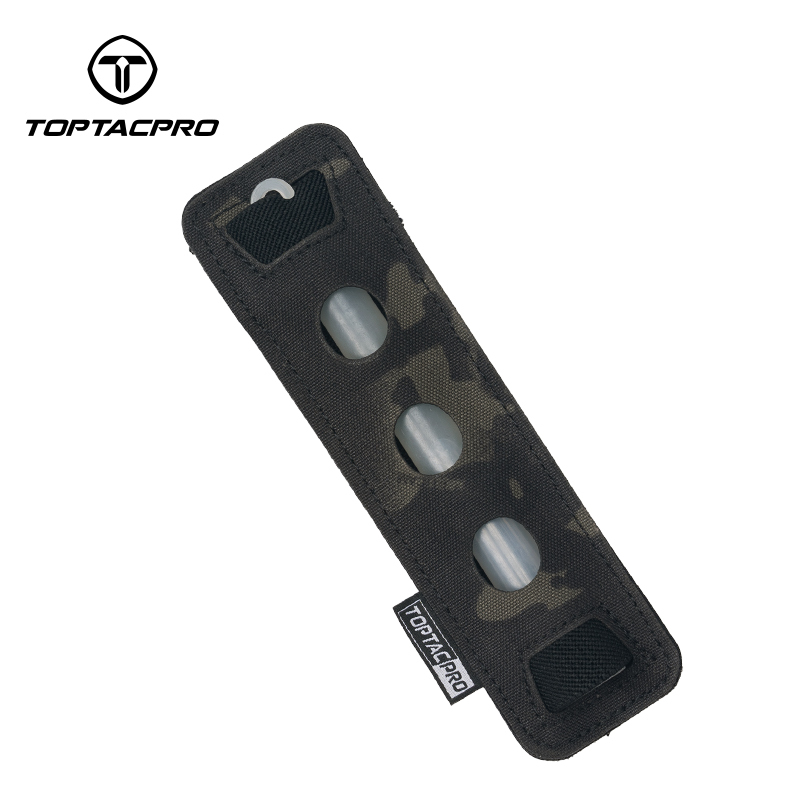 TOPTACPRO Tactical Glow Sticks Pouch Hook & Loop Light Sticks Bag 8523