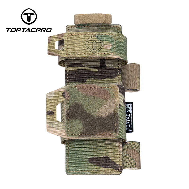 TOPTAPRO Tactical Tourniquet Pouch Holder TQ Tourniquet Case&Trauma Medical Shear Pouch 8525