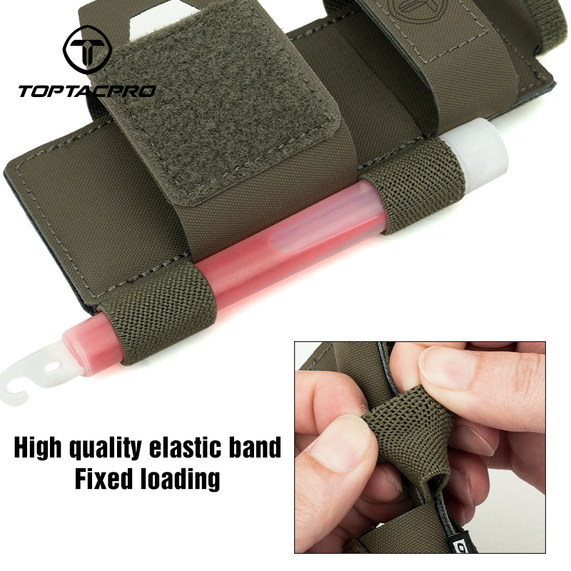 TOPTAPRO Tactical Tourniquet Pouch Holder TQ Tourniquet Case&Trauma Medical Shear Pouch 8525