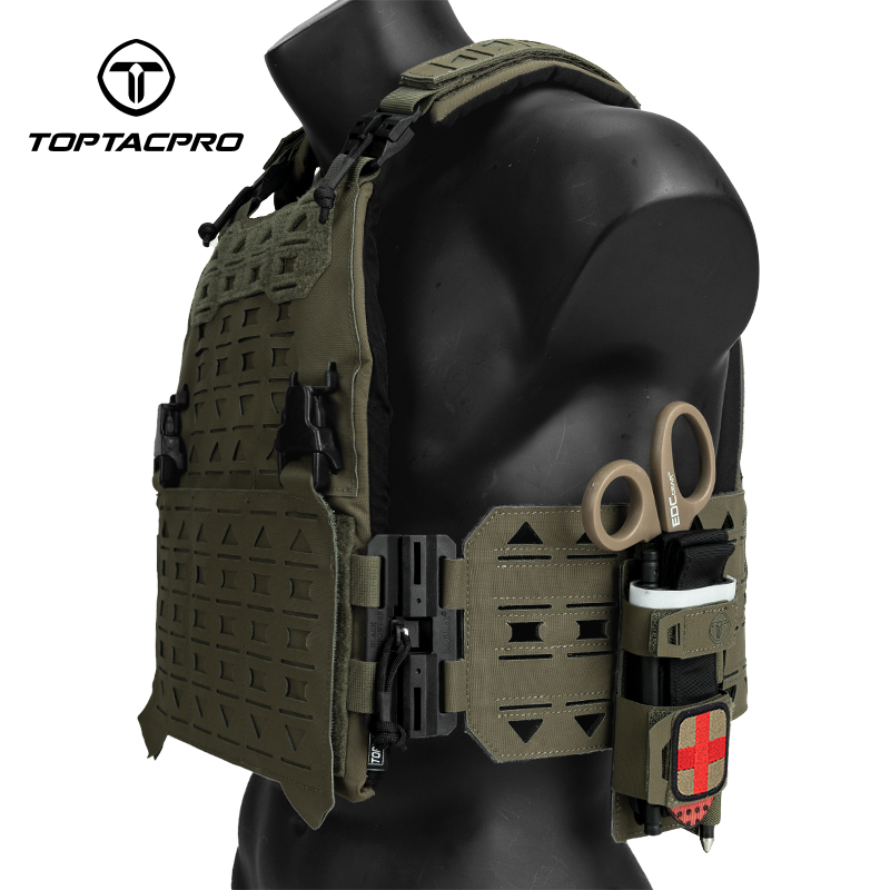 TOPTAPRO Tactical Tourniquet Pouch Holder TQ Tourniquet Case&Trauma Medical Shear Pouch 8525