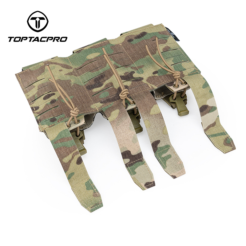 TOPTACPRO Tactical 556 Triple Mag Pouch Carrier Holder 8528
