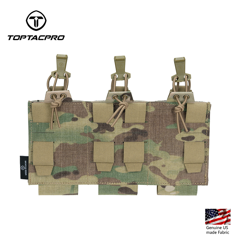 TOPTACPRO Tactical 556 Triple Mag Pouch Carrier Holder 8528