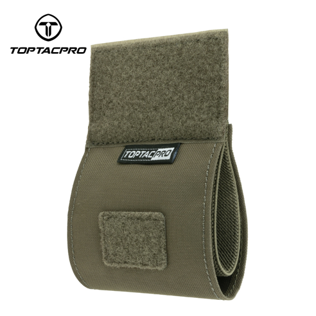 TOPTACPRO Tactical TQ Tournique Pouch Tournique Holder Hook&Loop Elastic Camo 8529