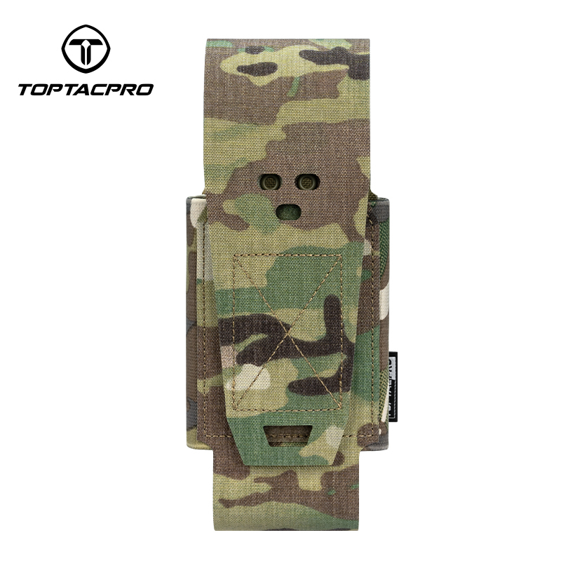 TOPTACPRO Tactical Double Mag Pouch Removable MOLLE for 5.56/5.45 Mag 8530