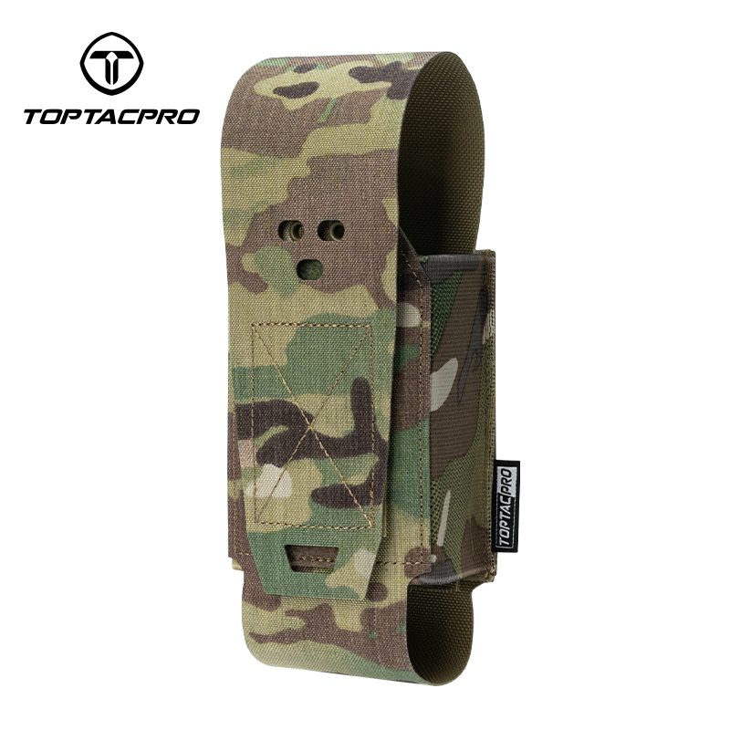 TOPTACPRO Tactical Double Mag Pouch Removable MOLLE for 5.56/5.45 Mag 8530