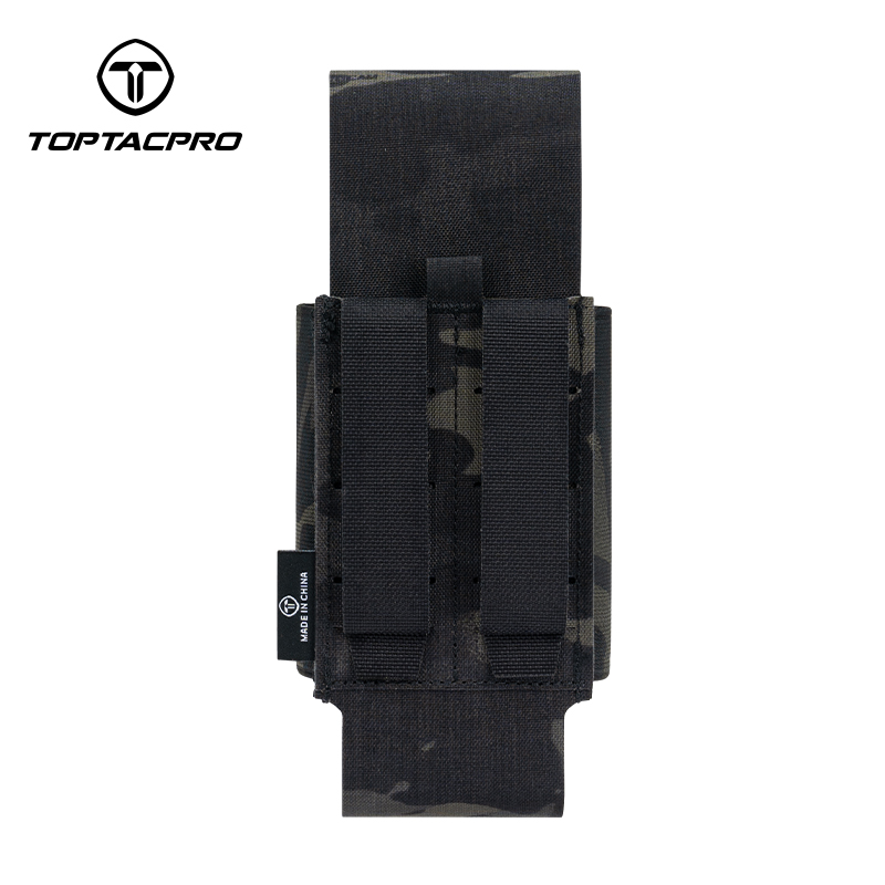 TOPTACPRO Tactical Double Mag Pouch Removable MOLLE for 5.56/5.45 Mag 8530