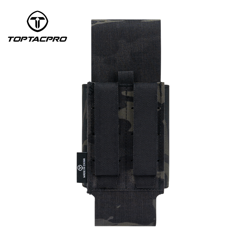 TOPTACPRO Tactical Double Mag Pouch Removable MOLLE for 5.56/5.45 Mag 8530
