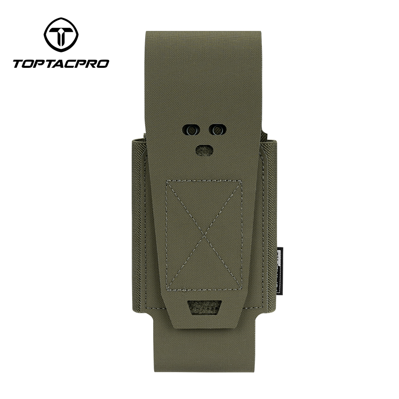 TOPTACPRO Tactical Double Mag Pouch MOLLE 556 Multi-function Pouch Mag Pouch Removable for 5.56/5.45 Mag 8530