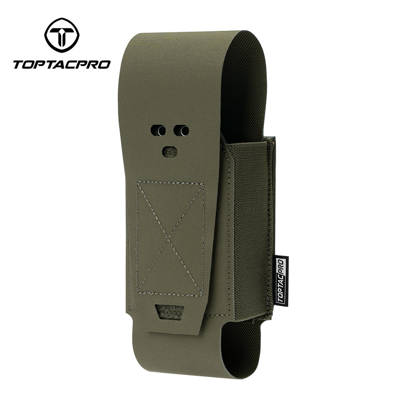 TOPTACPRO Tactical Double Mag Pouch MOLLE 556 Multi-function Pouch Mag Pouch Removable for 5.56/5.45 Mag 8530