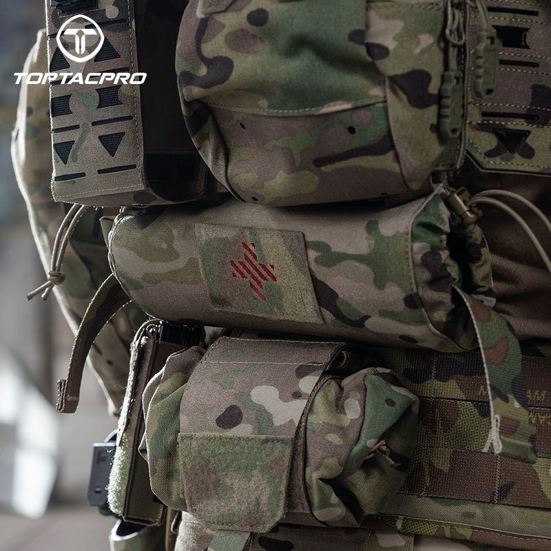 TOPTACPRO Tactical Medical Pouch Roll Trauma IFAK First Aid Kit Pouch 8531