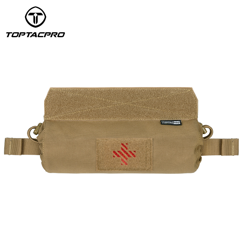 TOPTACPRO Tactical Roll 1 Trauma Pouch Medical Pouch IFAK First Aid Kit Pouch 8531
