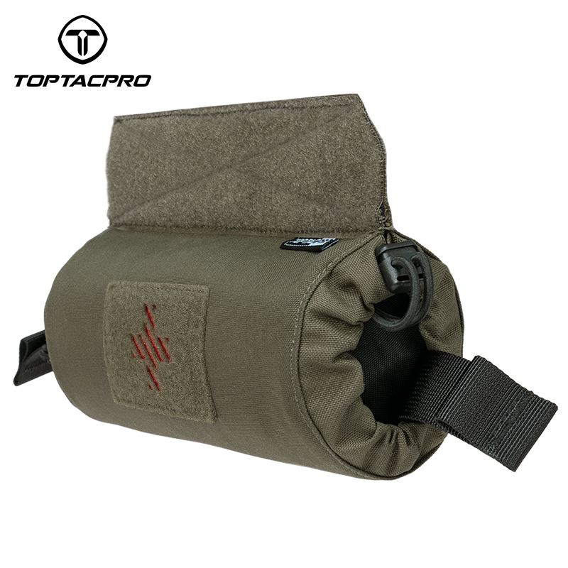 TOPTACPRO Tactical Roll 1 Trauma Pouch Medical Pouch IFAK First Aid Kit Pouch 8531