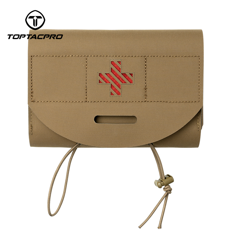 TOPTACPRO Tactical Quick Released Medical PouchMOLLE First Aid Kits 8532