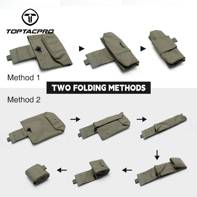 TOPTACPRO Tactical Mini Recycling Pouch Multi-function Tool Bag 8534