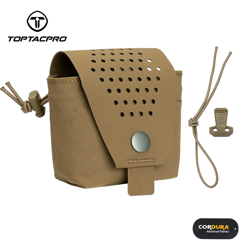 TOPTACPRO Tactical Tool Pouch MOLLE Multi-function Grenade Pouch 8535