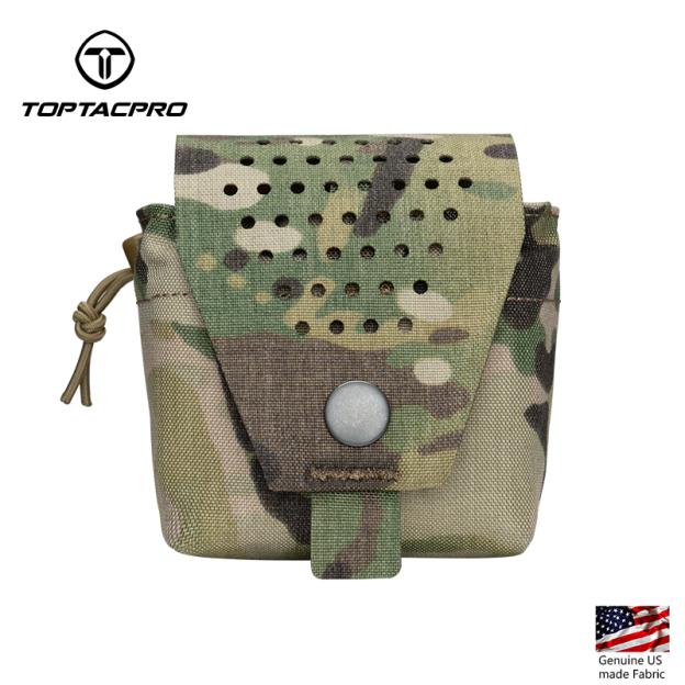 TOPTACPRO Tactical Grenade Pouch Ranger Green MOLLE Multi-function 8535