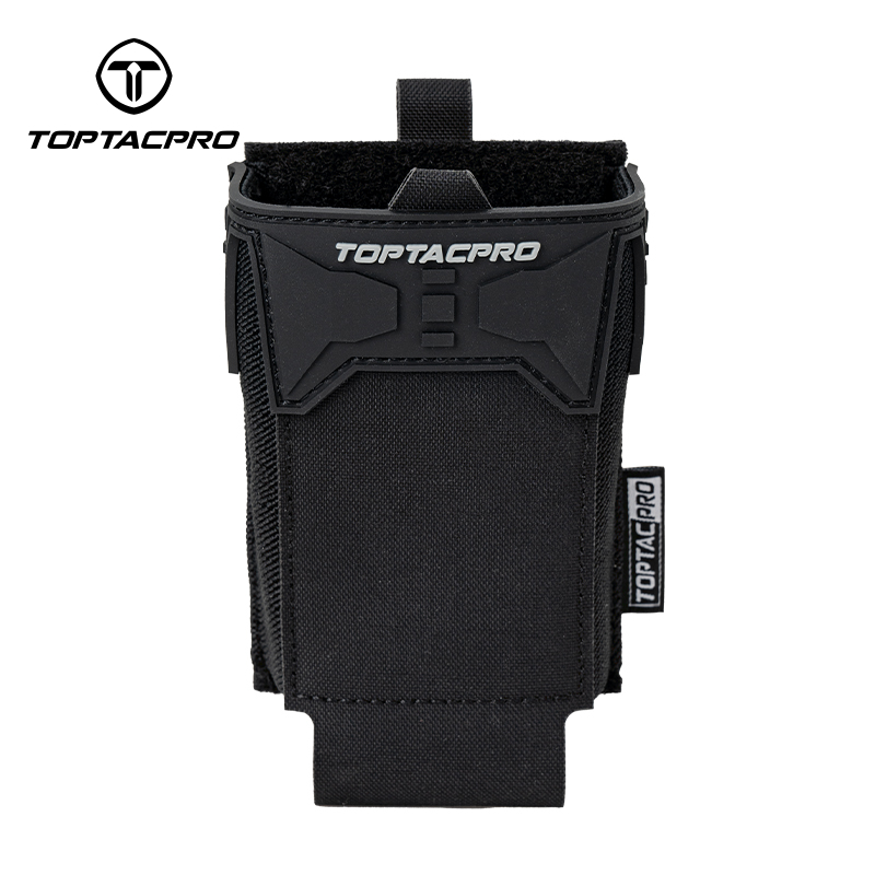 TOPTACPRO Tactical 556 Single Mag Pouch PVC Adhesive Seal 8537