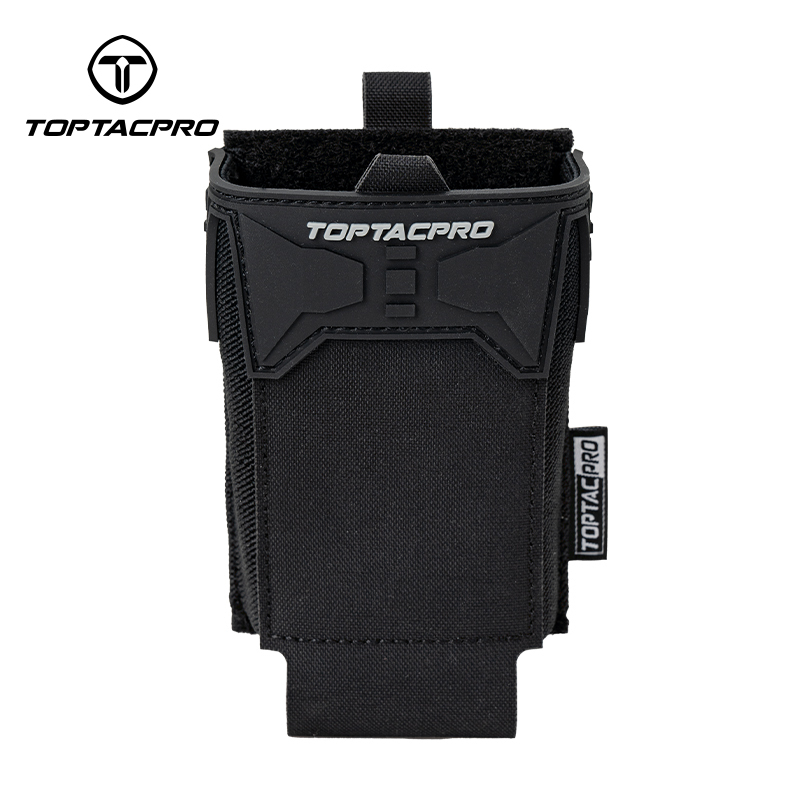 TOPTACPRO Tactical 556 Single Mag Pouch PVC Adhesive Seal 8537