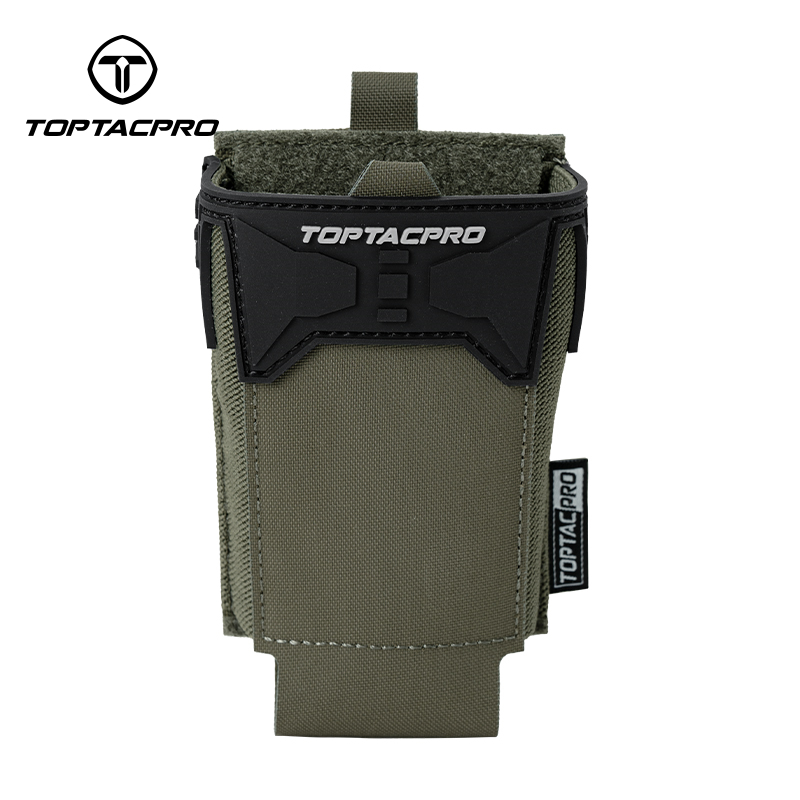TOPTACPRO Tactical 556 Single Mag Pouch PVC Adhesive Seal 8537