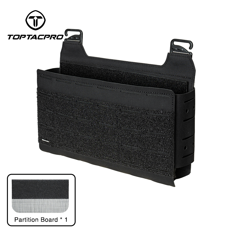 TOPTACPRO Tactical Front Panel Functional with Inner Tegris Board Open Design 8539