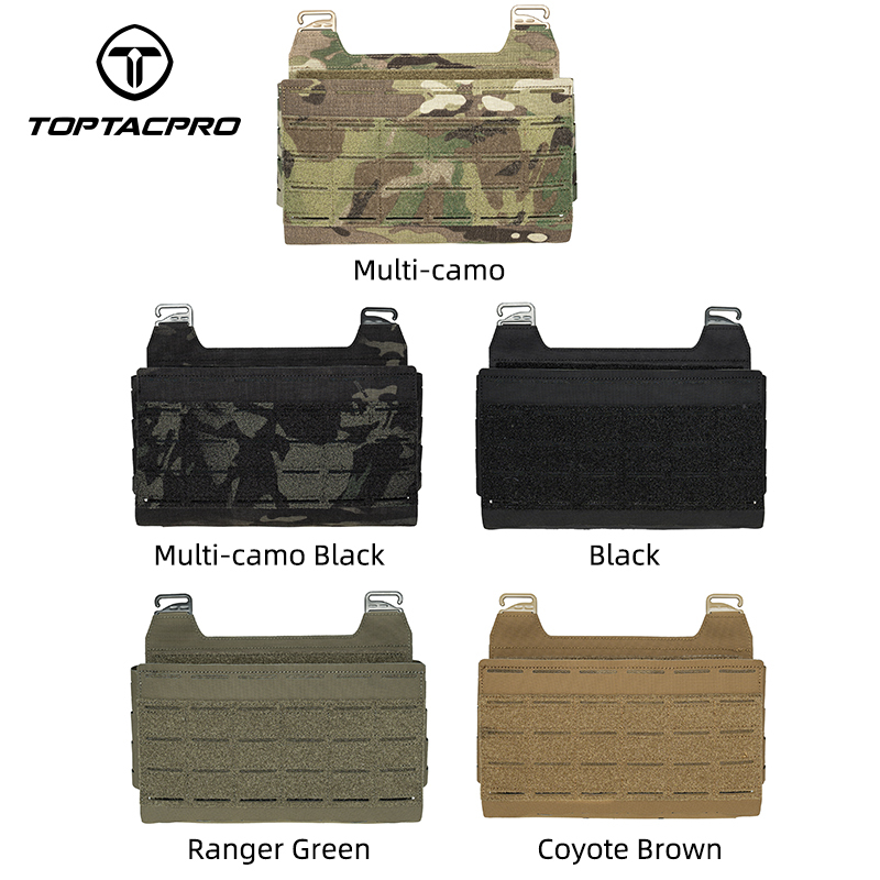 TOPTACPRO Tactical Front Panel Functional with Inner Tegris Board Open Design 8539