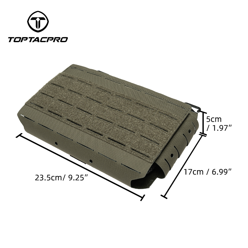 TOPTACPRO Tactical Front Panel Functional with Inner Tegris Board Open Design 8539
