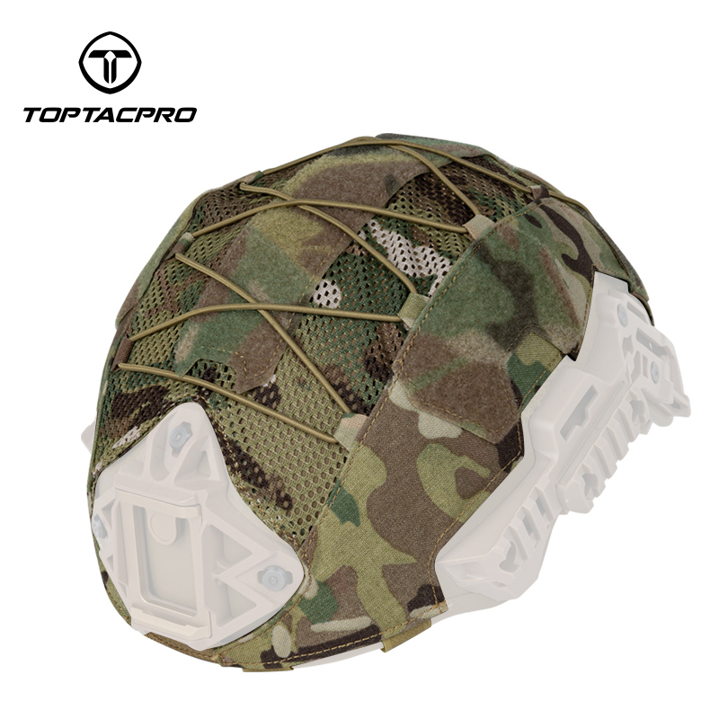 TOPTACPRO Tactical Helmet Cover For Wendy Helmet in Size M/L 500D Cordura Nylon 8802