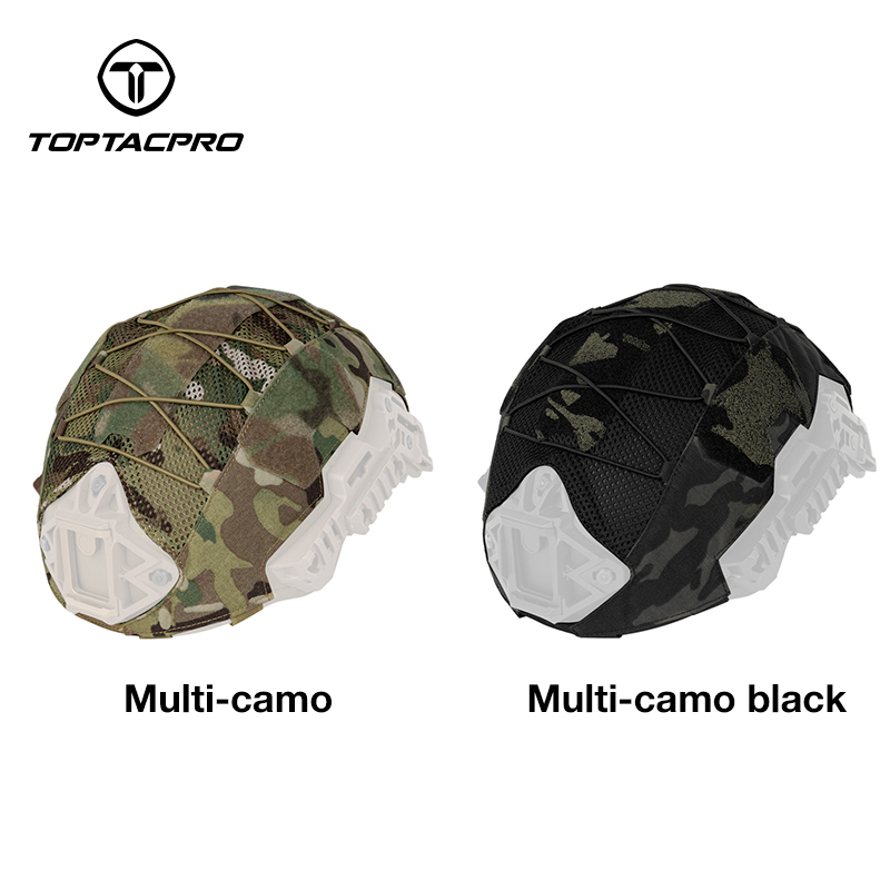 TOPTACPRO Tactical Helmet Cover For Wendy Helmet in Size M/L 500D Cordura Nylon 8802