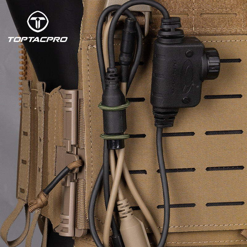 TOPTACPRO Binding Retainer MOLLE Webbing Elastic Binding Ribbon for MOLLE Backpacks (2PCS)  8901