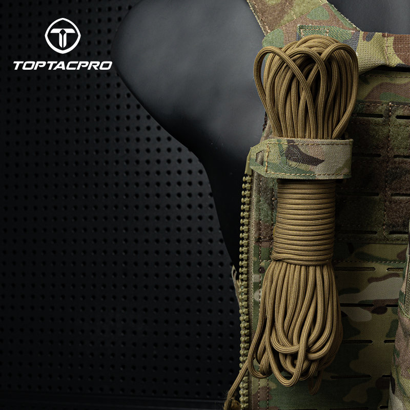 TOPTACPRO Tactical Gloves Holder Molle Key Ring Tactical Keychain Nylon Gear Keeper Glove Strap Molle Buckle 8902