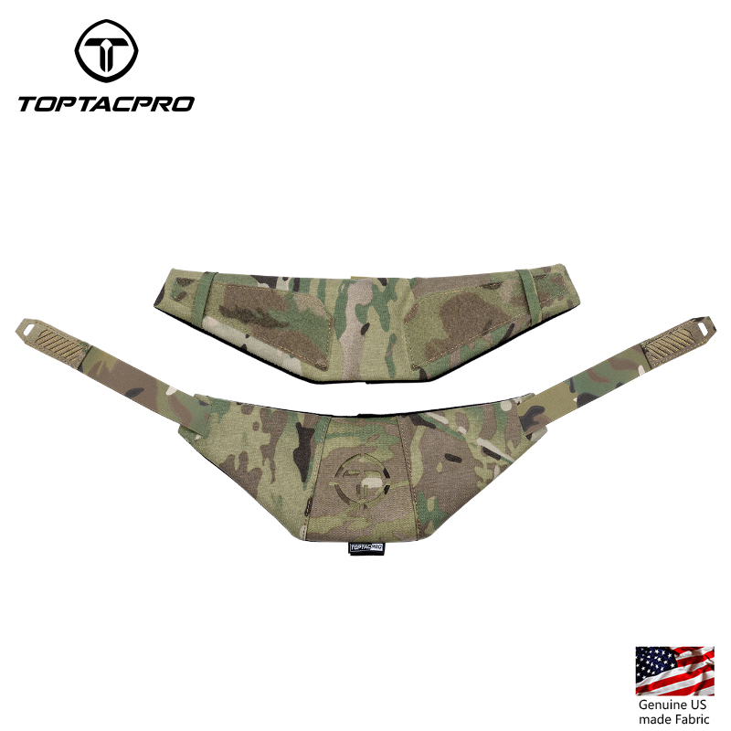 TOPTACPRO Tactical Vest Neck Guard Collar Protector Airsoft Equipment Hunting Accessory for Jpc Avs Fcsk Cpc 8905-IDOGEAR INDUSTRIAL