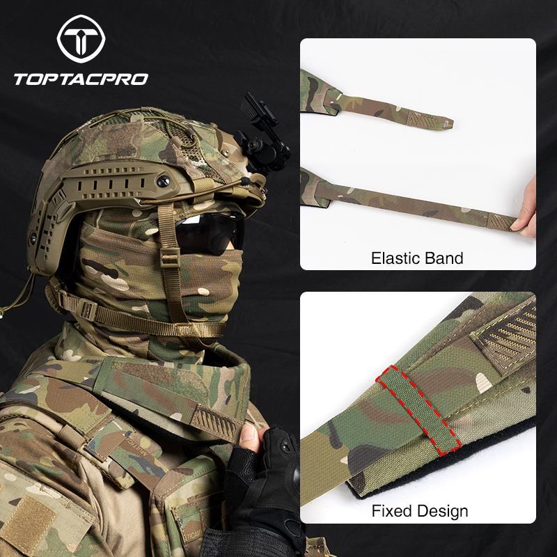 TOPTACPRO Tactical Neck Protector Combat Outdoor Equipment Accessory 8905