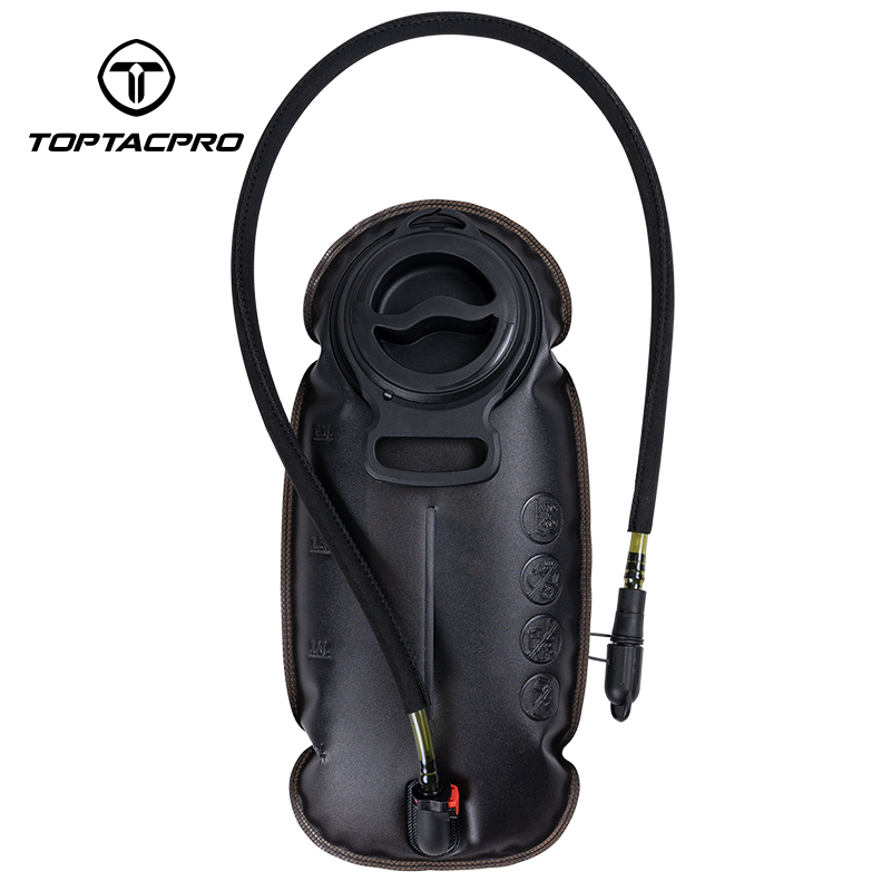 TOPTACPRO Tactical 2L Hydration Bladder Water Bag Foldable Outdoor water storage bag 8908