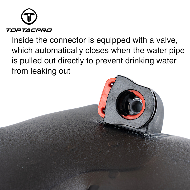 TOPTACPRO Tactical 2L Hydration Bladder Water Bag Foldable Outdoor water storage bag 8908
