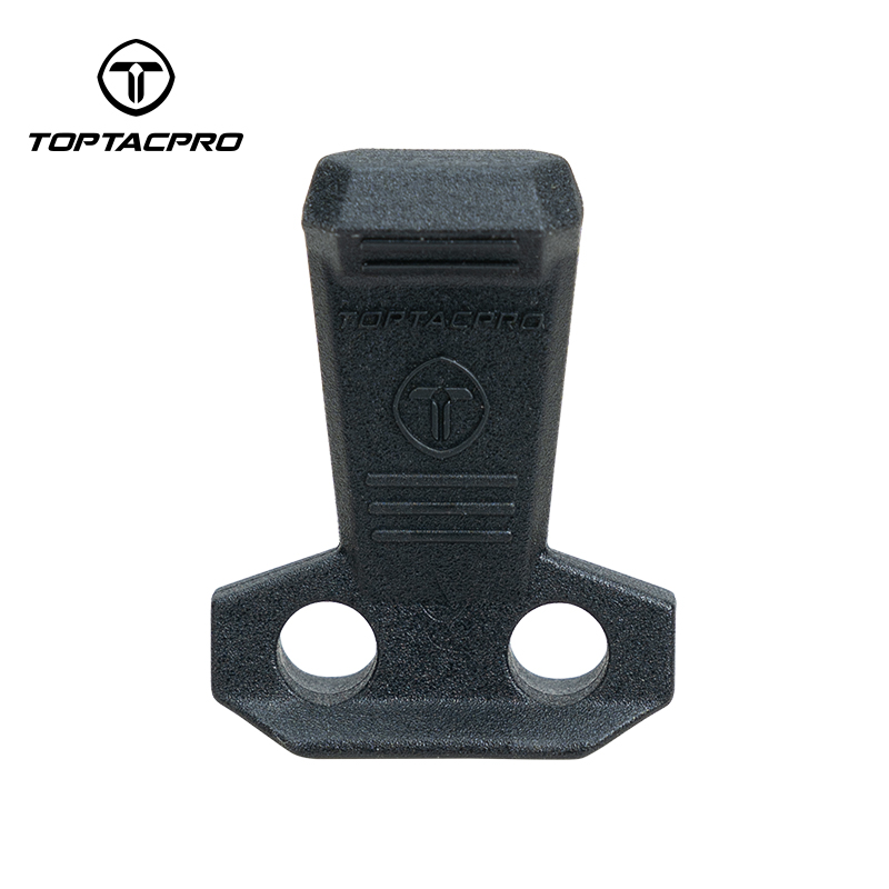 TOPTACPRO Tactical Hook Handle Zipper Handle 3PCS Zipper Pull Drawstring with 2.4M 3.0mm Elastic Rope 8909