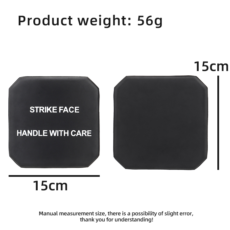 Tactical Plate EVA Soft Shockproof Plate for Tactical Vest High Elastic Lightweight Plate 2PCS VE-ACC-07-IDOGEAR INDUSTRIAL