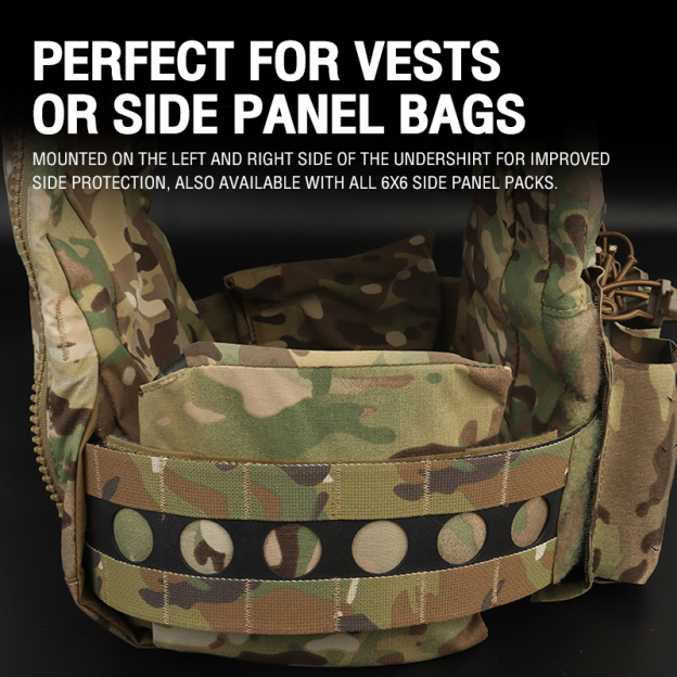Tactical Plate EVA Soft Shockproof Plate for Tactical Vest High Elastic Lightweight Plate 2PCS VE-ACC-07-IDOGEAR INDUSTRIAL