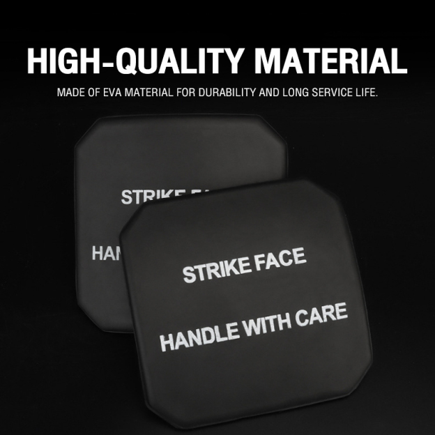 Tactical Plate EVA Soft Shockproof Plate for Tactical Vest High Elastic Lightweight Plate 2PCS VE-ACC-07-IDOGEAR INDUSTRIAL
