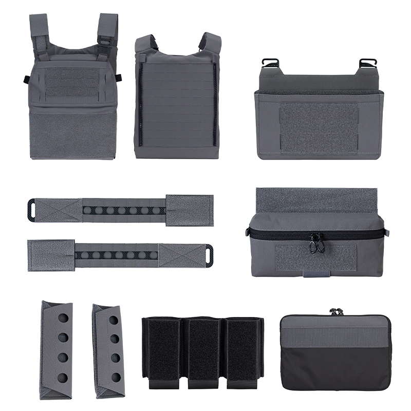 Halloween Promotion | Ghost Action FCPC V5 Plate Carrier Set + DOPE Triple Mag Pouch+front Flap+insert Pouch Full Set