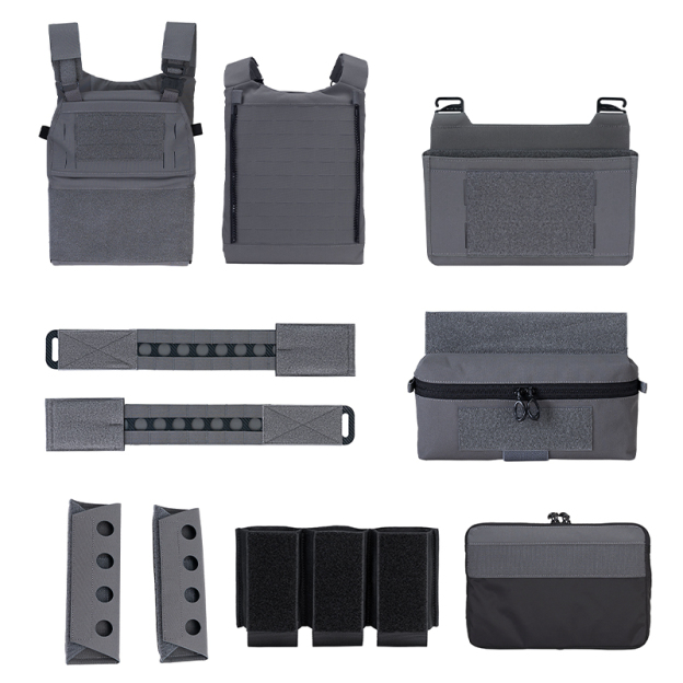 Halloween Promotion | Ghost Action FCPC V5 Plate Carrier Set + DOPE Triple Mag Pouch+front Flap+insert Pouch Full Set
