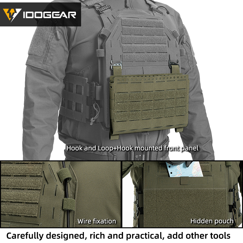 IDOGEAR Tactical G4 Vest with Quick Release Shoulder Strap Tegris Cummerbund MOLLE 3323