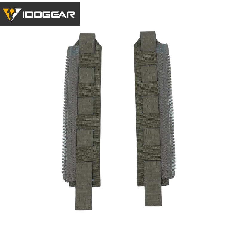 IDOGEAR Tactical Zipper Adapter Dedicated zipper vest connection Tactical gear accessories 3950