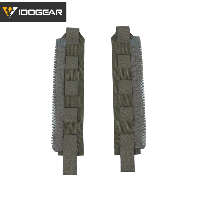 IDOGEAR Tactical Zipper Adapter Dedicated zipper vest connection Tactical gear accessories 3950