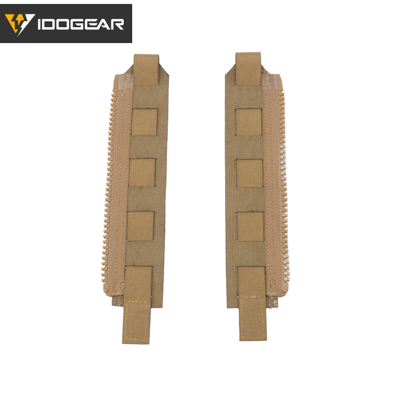IDOGEAR Tactical Zipper Adapter Dedicated zipper vest connection Tactical gear accessories 3950