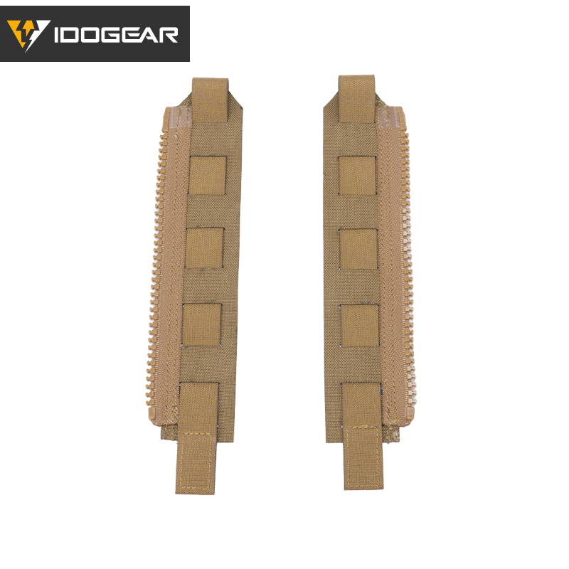 IDOGEAR Tactical Zipper Adapter Dedicated zipper vest connection Tactical gear accessories 3950