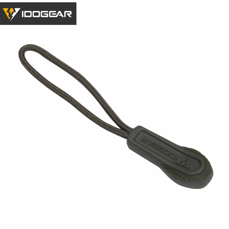 IDOGEAR Tactical Zipper Handle High-Quality Replacement Zipper Pull Tactical Gear Accessories ($4.99 get 3pcs) 3952-IDOGEAR INDUSTRIAL