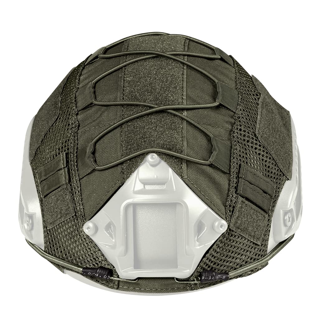 IDOGEAR Tactical Helmet Cover for Fast Helmet in Size M/L Outdoor Training Gear 500D Nylon 3802